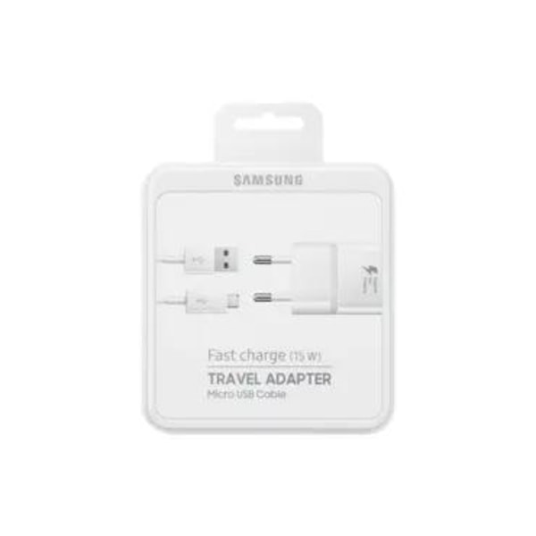 Samsung Snabbladdare EP-TA20EWE 2.0A (15W) med Micro USB kabel