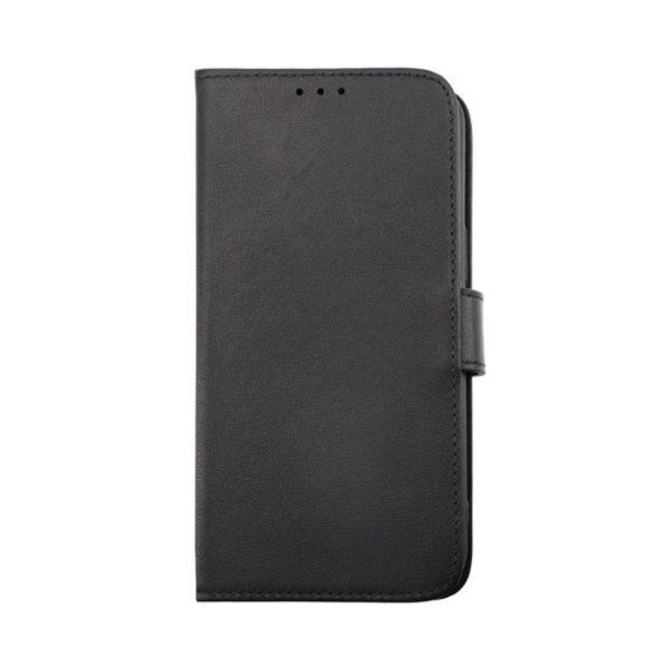 iPhone 14 Plånboksfodral Läder Rvelon Färg Svart