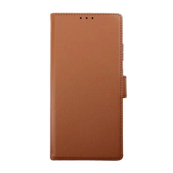 Samsung Galaxy S23 Ultra Plånboksfodral Magnet Rvelon - Brun