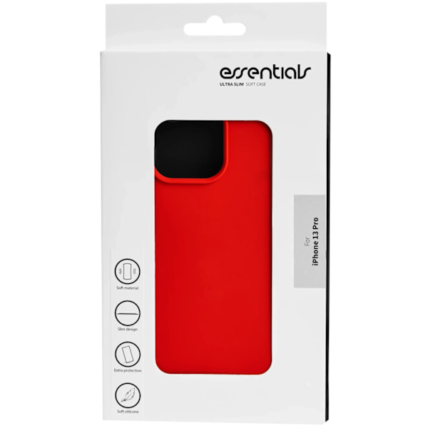 iPhone 13 Pro silicone back cover, Red