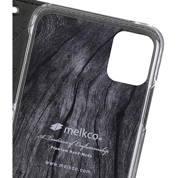 Melkco Walletcase iPhone 11 Pro - Svart