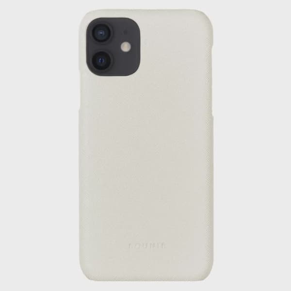 Bounir Signature Case för iPhone 12/12 Pro Glacier