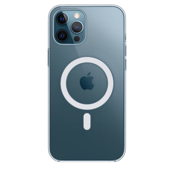 Apple iPhone 12 Pro Max Clear Silicone Case with Magsafe