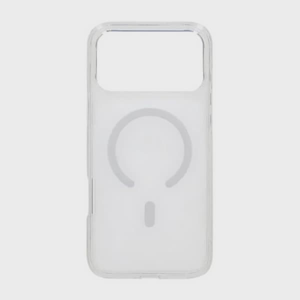 MagSafe-skal för iPhone 17 Pro Max - Vitt Transparent