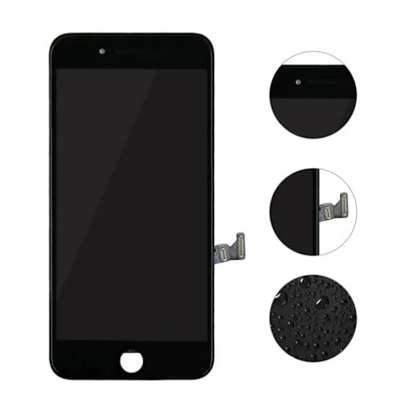 iPhone 7 Plus LCD Skärm med Display (SC) AAA Premium - Svart