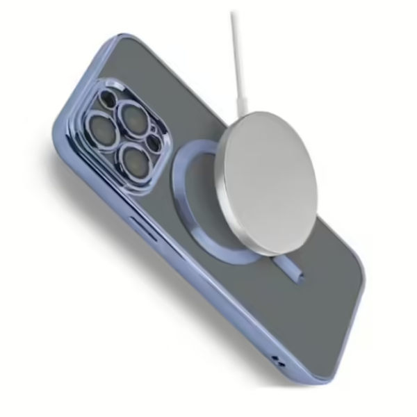 Luxury Mobilskal med Magsafe iPhone 13 Pro Max - Silver