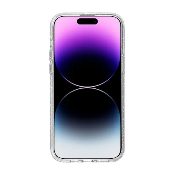 iPhone 15 Pro Max Mobilskal Glitter Magsafe - Transparent