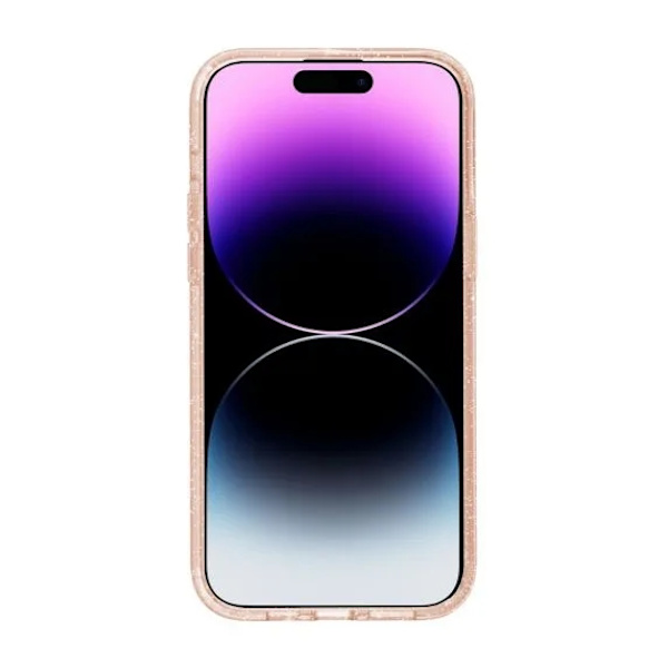 iPhone 15 Plus /14 Plus Mobilskal Glitter Magsafe - Guld