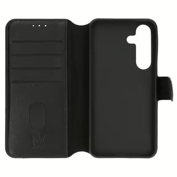 Samsung Galaxy S24 Plånboksfodral Läder Rvelon - Svart