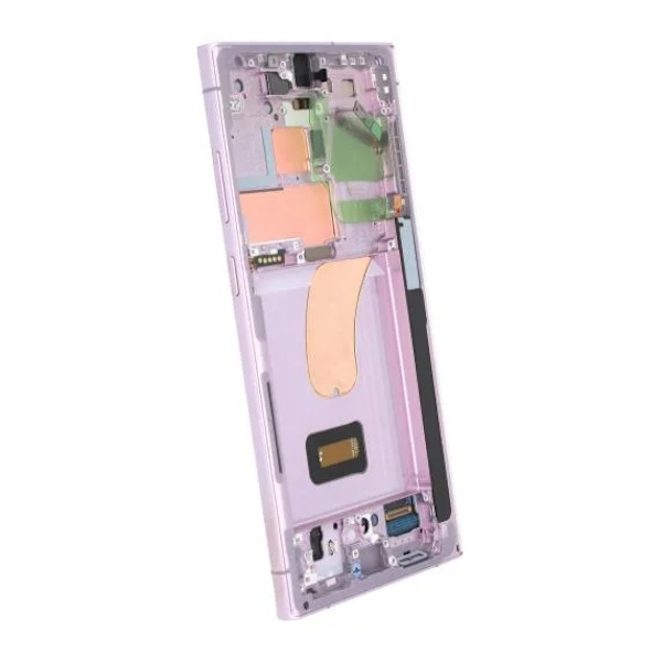 Samsung Galaxy S23 Ultra Skärm med LCD Display Original - Lavend