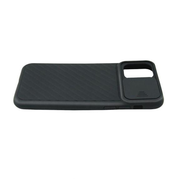 Apple iPhone 11 Pro Max Soft Silicone Slide Camera Case Protection Shockproof Case Premium Quality Black