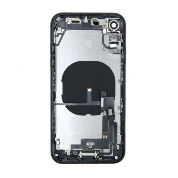 iPhone XR Baksida med Komplett Ram - Svart