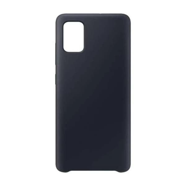 Samsung Galaxy A71 Silikonskal - Svart