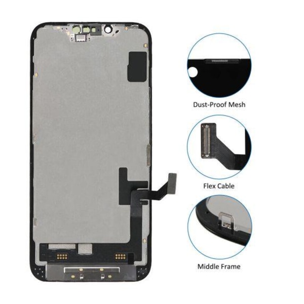 iPhone 14 Plus Skärm med LCD In-Cell RJ