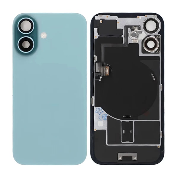 iPhone 16 Bakre Glas Original Grön