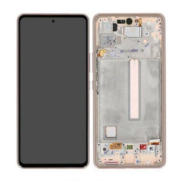 Samsung Galaxy A53 5G LCD Skärm med Display Original - Peach