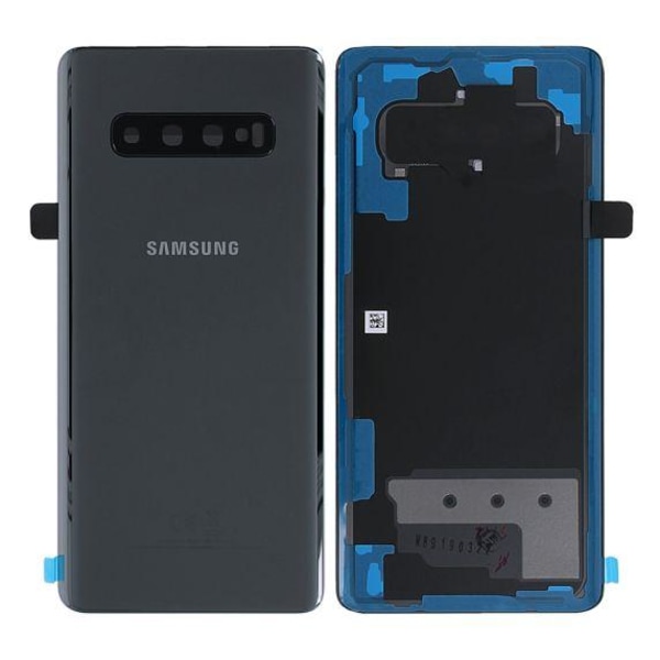 Samsung Galaxy S10 Plus Baksida Original - Keramik Svart