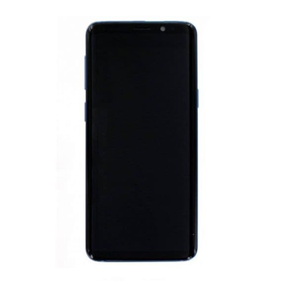 Samsung Galaxy S9 Skärm med LCD Display Original - Korall Blå