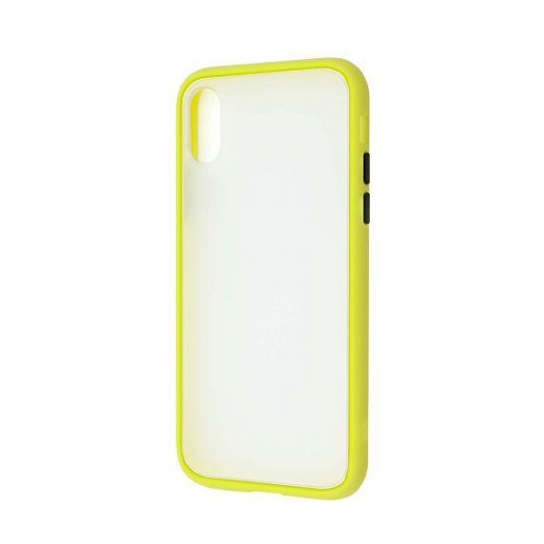 Grind PC Protective Case Yellow For iPhone XS Max