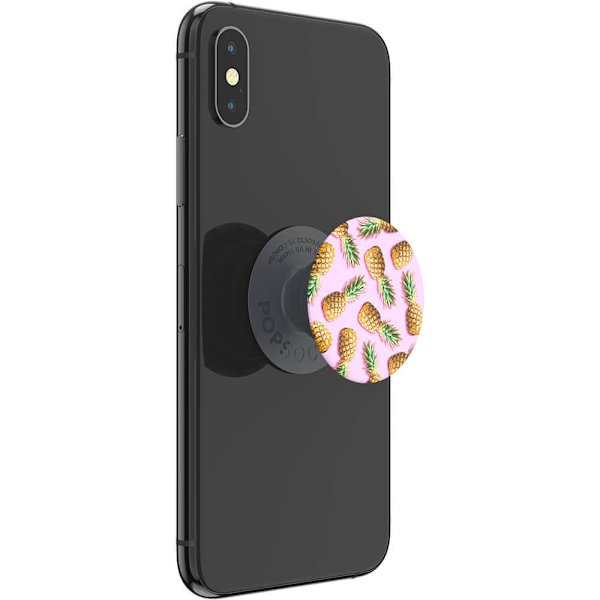 PopSockets Basic Grip Med Ställfunktion Pineapple Palooza