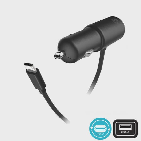 Motorola TurboPower 36 Duo Billaddare med USB-C