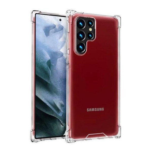 Stöttåligt Mobilskal Samsung S22 Ultra 5G - Transparent