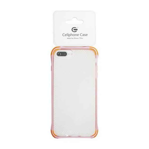 Fitted Case For iPhone 7 Plus/8 Plus Pink and Orange