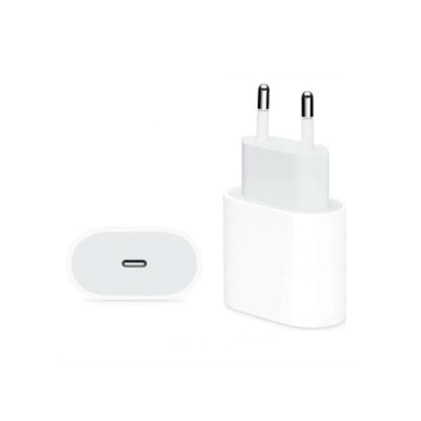 USB-C 20W Power Snabbladdare Adapter Vit Apple Original