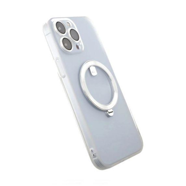 iPhone 14 Pro Skal med MagSafe Stativ Rvelon - Vit
