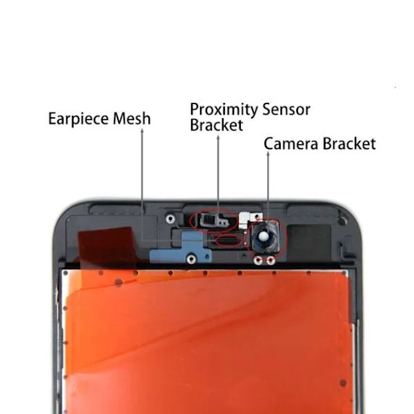 iPhone 7 Plus LCD Skärm In-Cell - Svart
