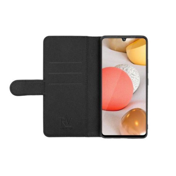 RV Magnetiskt Plånboksfodral - Samsung A12 - Svart