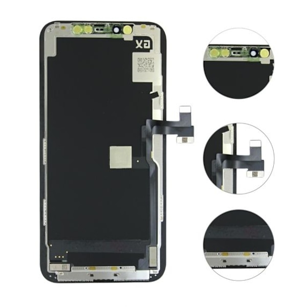 iPhone 11 Pro GX Soft OLED Display - Svart