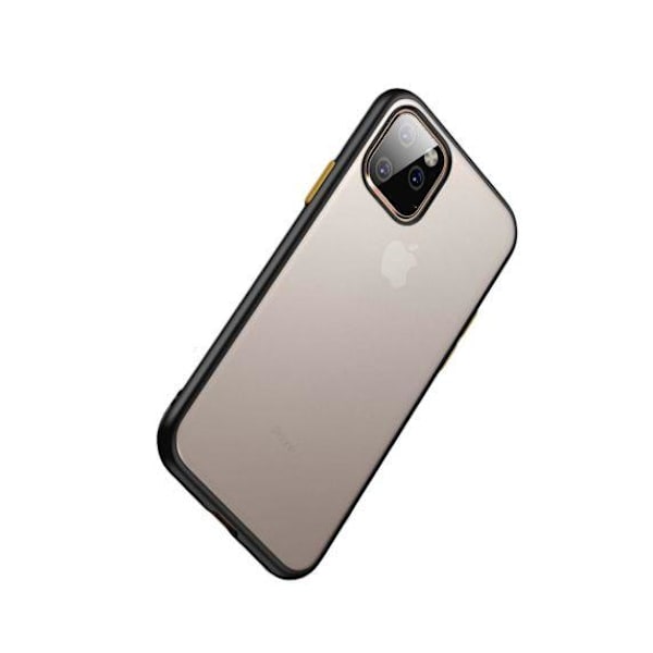 TPU Edge Transparent Shockproof Case For iPhone 11 Black