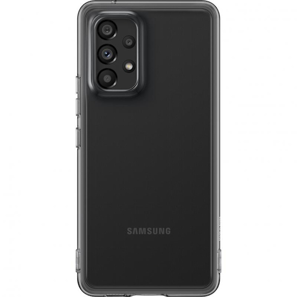 Samsung Soft Clear Cover för Samsung Galaxy A53 - Svart
