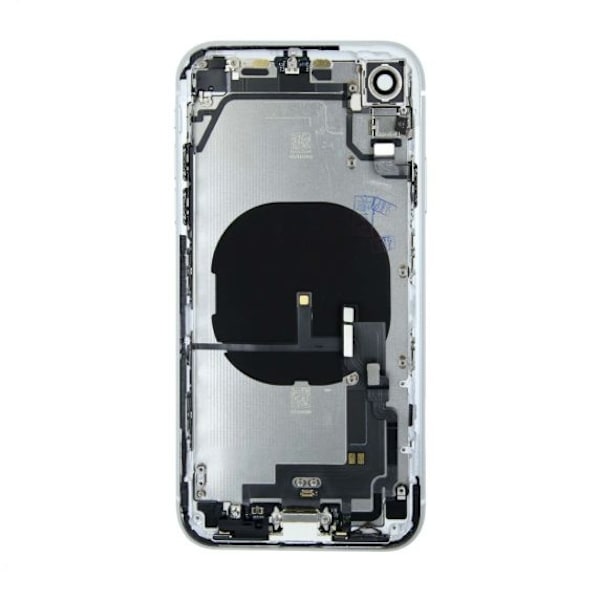 iPhone XR Baksida med Komplett Ram - Vit