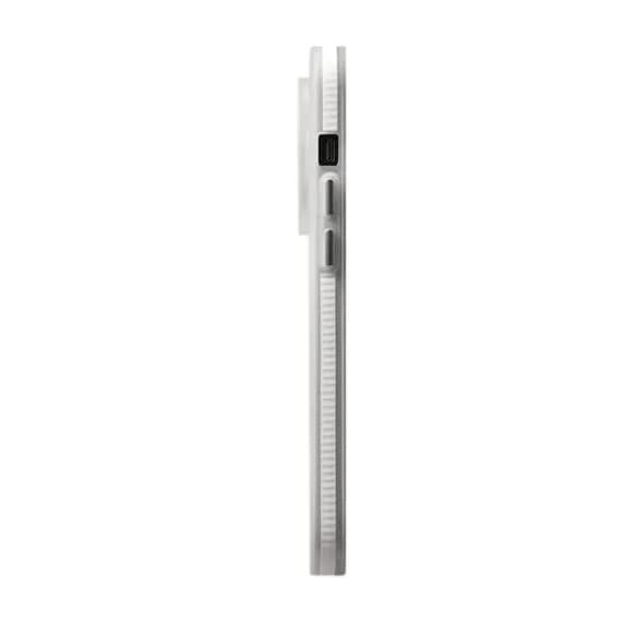 iPhone 15 Mobilskal Korrugerad med Magsafe Rvelon - Vit
