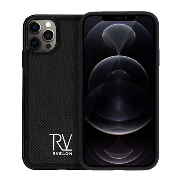 RV Magnetiskt Plånboksfodral - iPhone 12 Pro Max - Svart