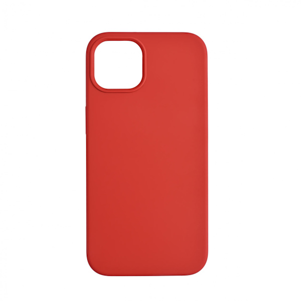 iPhone 13 silicone back cover Red