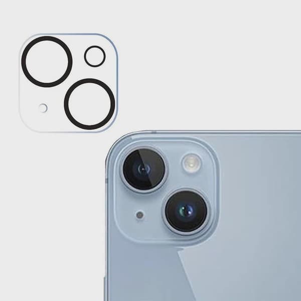 Kameraskydd Härdat Glas till iPhone 15/15 Plus