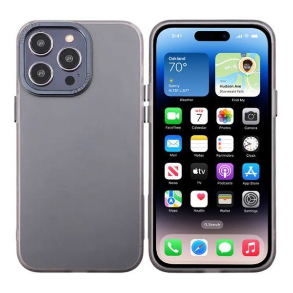 iPhone 13 Pro Max Mobilskal - Frostat Svart
