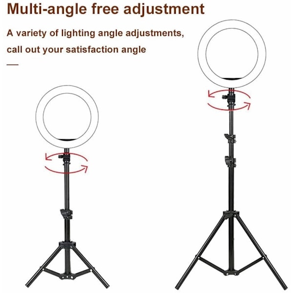 Tiktok Camera Light Studio Fill Light Desktop Lamp For YouTube Video, Live Streaming, Portrait Photography Lighting, Makeup