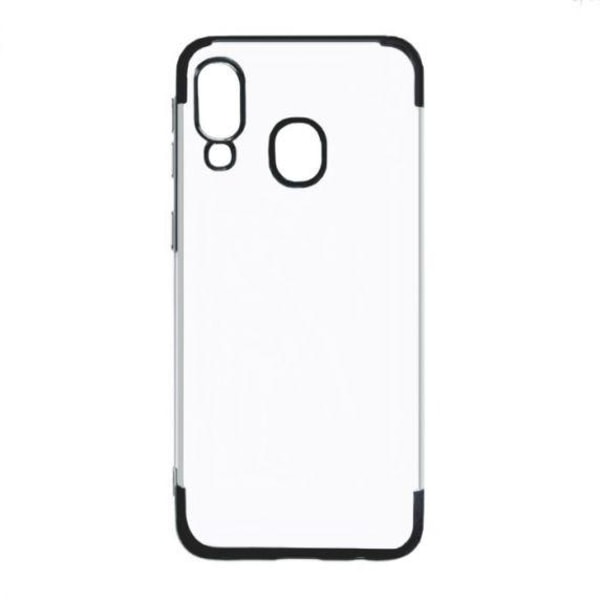 Plating Protective Case Black For Samsung A40