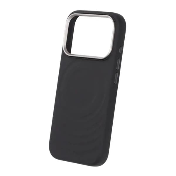 Mobilskal Silikon med Magsafe för iPhone 17 Pro - Svart