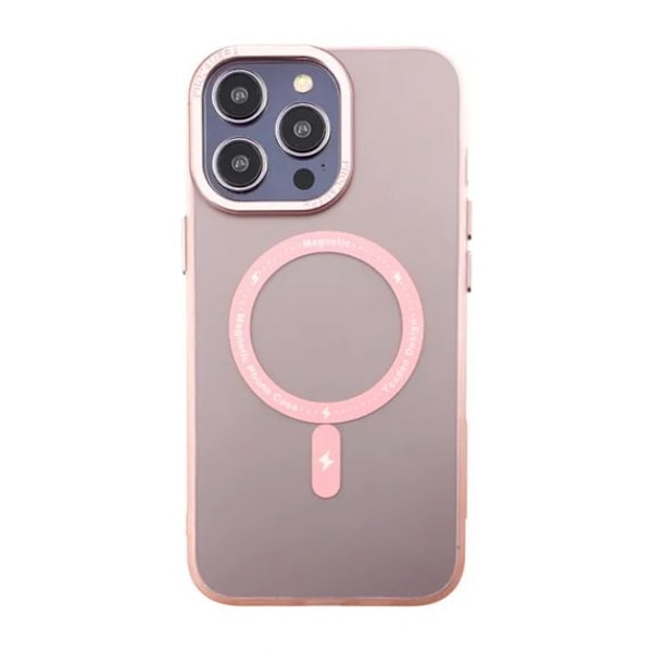 iPhone 13 Pro Max Mobilskal med MagSafe - Frostat Rosa