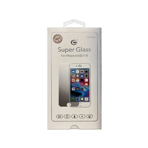 Skärmskydd iPhone 6/7/8 - Härdat Glas 0.3mm