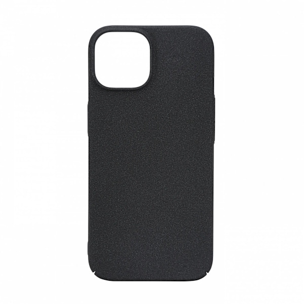 iPhone 13/14 sand bursted back cover, black/grey