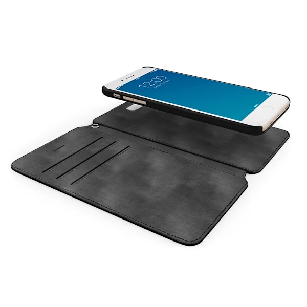 iDeal STHLM Wallet Fodral för iPhone 8/7/6/6S Plus - Svart