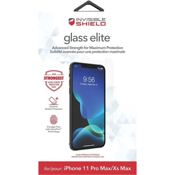 Invisible Shield Glass Elite iPhone XS Max / 11 Pro Max
