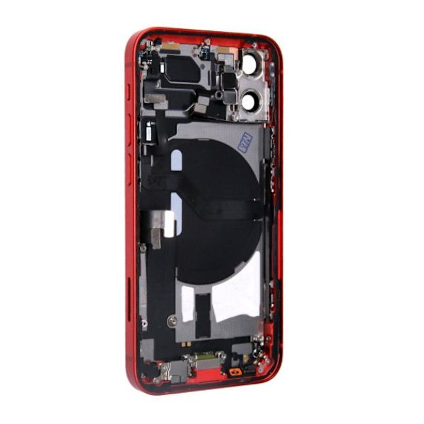 iPhone 12 Mini Baksida/Komplett Ram - Röd
