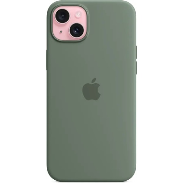 Apple Fall Iphone 15 Plus Silicone Grönt